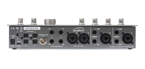 Interfaz De Grabación Placa De Sonido Ext Usb Audient Id44