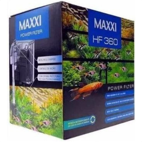 Maxxi Filtro Externo Hf-360 360l/h Para Aquários De Até 120l 220V