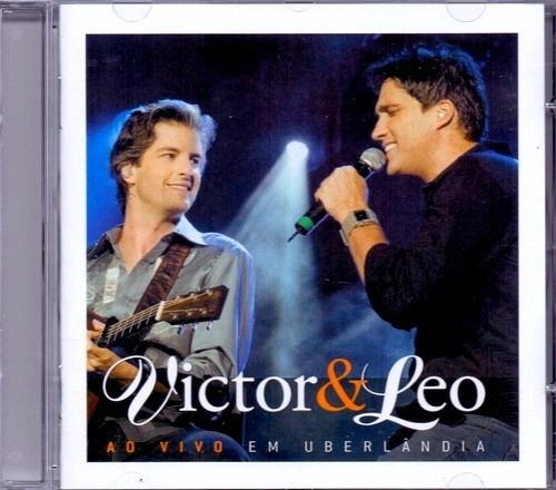 Cd Victor Leo Vivo Uberlândia 2007 Sony Sem Capas (Usado)
