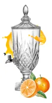 Comprar Suqueira 3 Litros Cristal Jarra Bebidas Torneira Suco Drinks