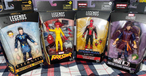 Marvel Legends Spider-man Integrado Traje Firestar Supreme