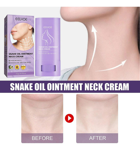 Ee Crema Reafirmante Antiaging Aceite De Vibora Para Cuello