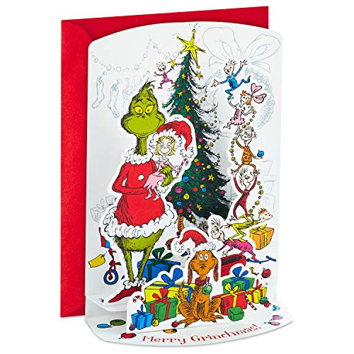 Tarjetas De Navidad Caja Grinch, Merry Grinchmas Paper ...