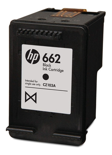 Cartucho Hp 662 Cz103al Negro Original 1515 2515 2545 3545