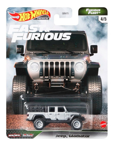 Imagem 5 de 6 de Set Com 5 Miniaturas Hot Wheels Premium - Velozes E Furiosos
