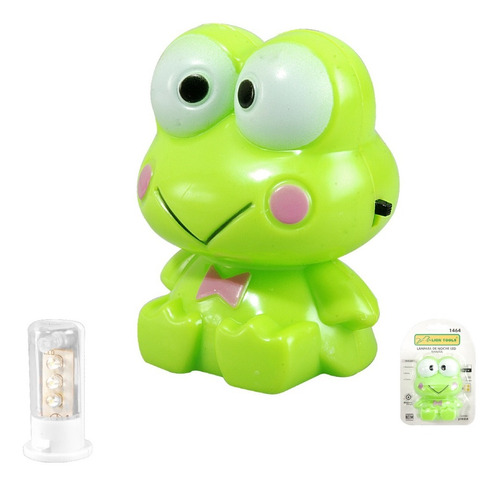 Lámpara De Noche Luz Led Ranita