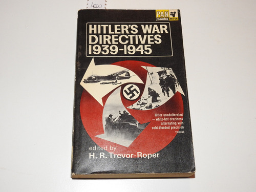 Hitler's War Directives 1939-1945 Trevor Roper - L569 