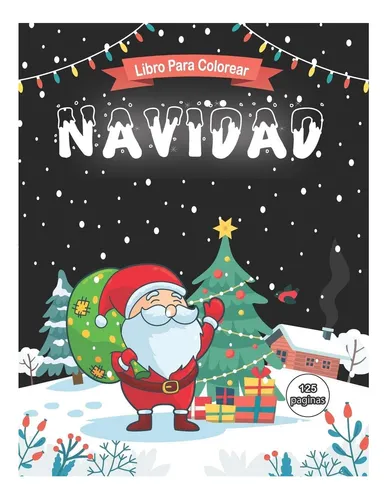 comprar Libro: Libro Para Colorear Navidad: Dibujos Para Colorear De