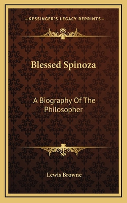 Libro Blessed Spinoza: A Biography Of The Philosopher - B...