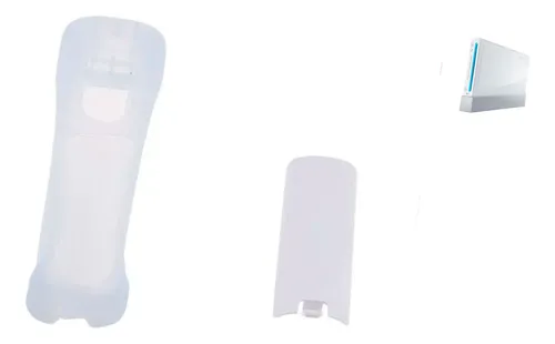 Tapa + Silicona Compatible Con Control De Wii