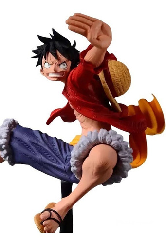 Imagen 5 de 5 de One Piece Figura De Luffy 14 Cm Anime, Kawaii Coleccionable