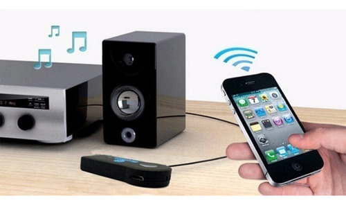 Adaptador Receptor Áudio Bluetooth P2 Som Carro