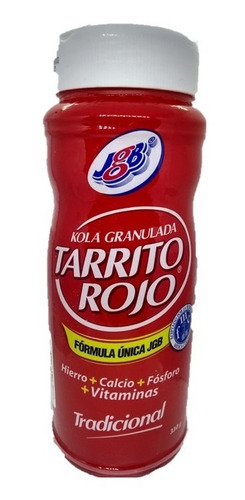 Kola Granulada Jgb Tarrito Rojo 330 Gr Col8