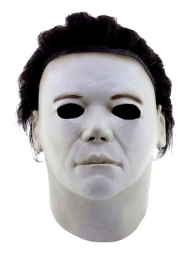 Máscara De Michael Myers Halloween H20 Licencia Disfraz Color Café