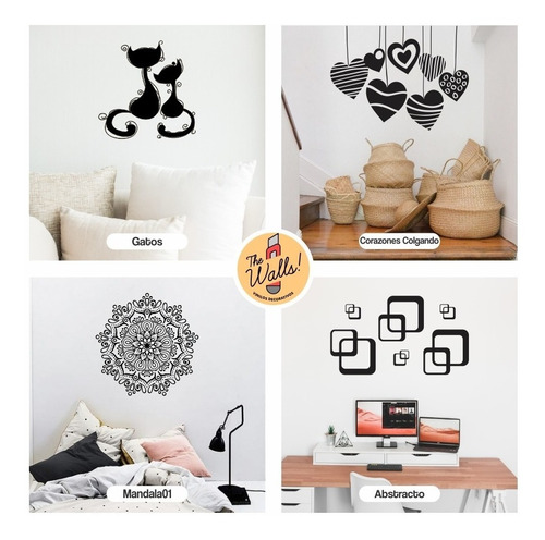 Imagen 4 de 10 de Vinilos Decorativos De Pared, Arboles Y Florales + Regalo!!!