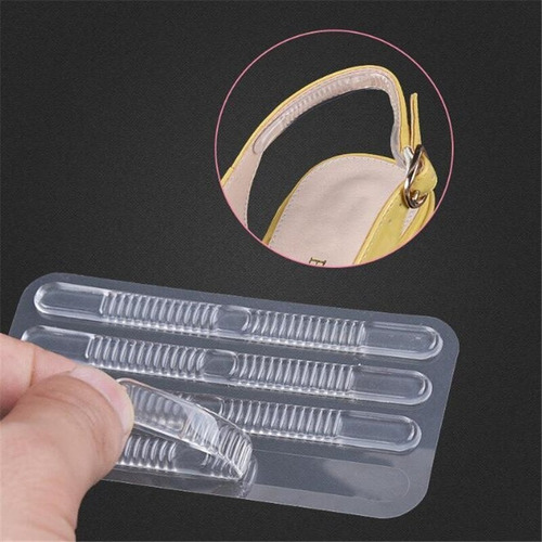 Imagem 6 de 9 de Protetor De Pés Tira De Silicone Para Calçados (4 Unidades)