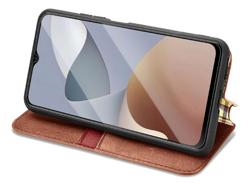 Funda For Zte A54 Funda De Cuero Con Diseño De Moda