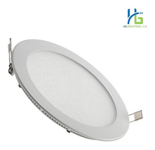 Panel Led De Empotrar Redondo 6w
