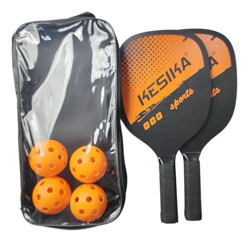 Set De Palas De Pickleball Para Equipamiento Deportivo, Bols