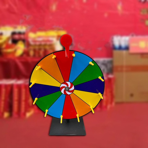 Rueda De Colores De, Ruleta De Mesa, Juego De 50cm 6 Colores