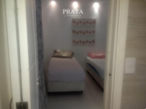Imagem 7 de 13 de Gonzaga Santos Mobiliado 1 Dorm, Cozinha Armários, 1 Vg Col - V398441