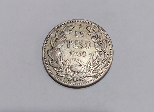 Moneda De Un Peso 1922