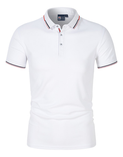 Nuevo Polo Con Cuello Levantado Talla Grande Para Hombre