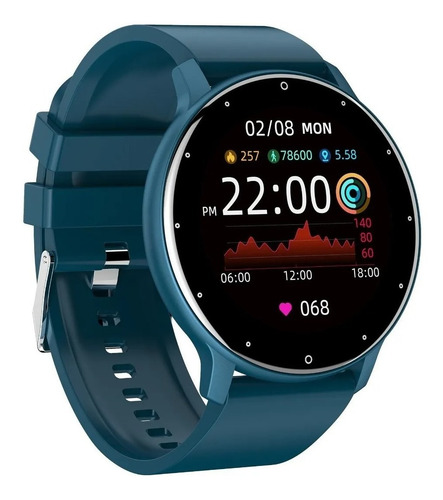 Imagen 3 de 7 de Smartwatch Reloj Inteligente Jd Andina Color Azul Spo2 -*