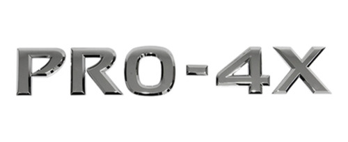 Letras Nissan Pro-4x Frontier 2009 Al 2016 