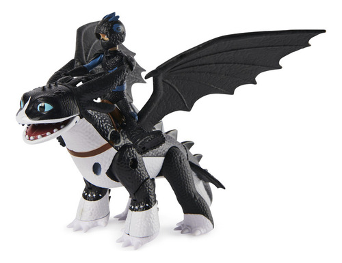 Conjunto de aventuras Dreamworks Dragons bonecos de Tom e Thunder