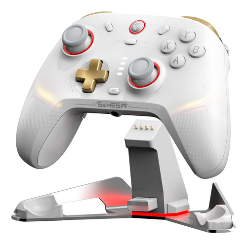 Gamesir White Cyclone 2 Pc Controller Mag-res Tmr Sticks...