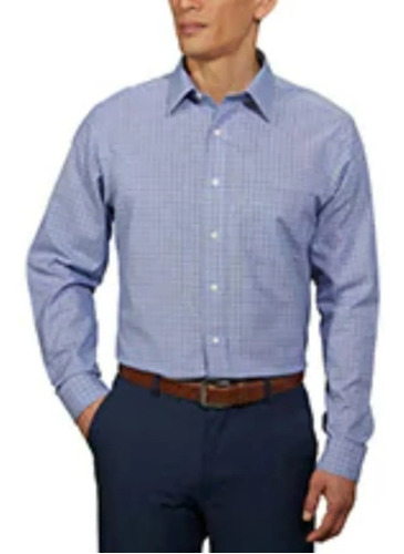 Camisa * Christian Dior* Principe De Gales Hombre Algodon