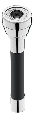Tubo De Extensão De De Água 360 ° Acessório Preto 30cm