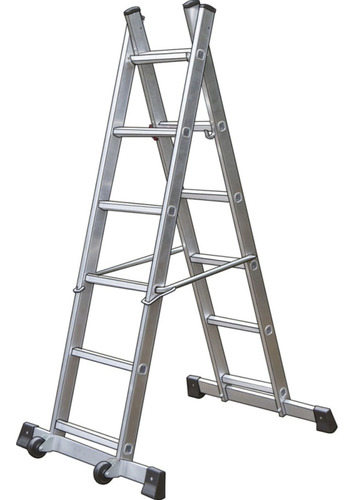 Andamio Y Escalera Alum.3 Funciones Fema 2x6-147 Cm