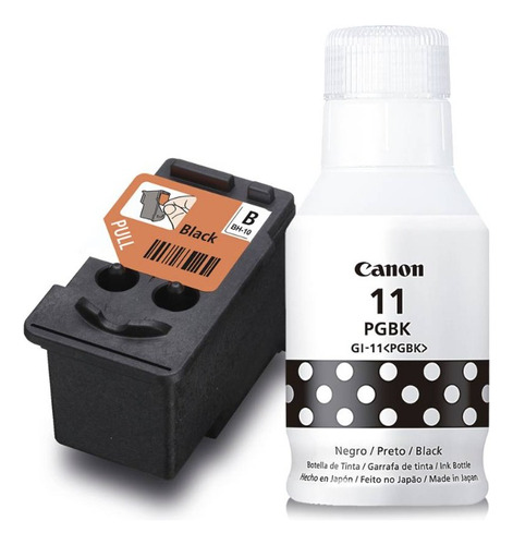 Cabezal Canon Bh-10 Negro+tinta Gi-11bk Negro G2160, G3160 