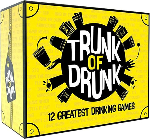 Gutter Games Trunk Of Drunk - 12 Juegos Hilarantes Para Beb