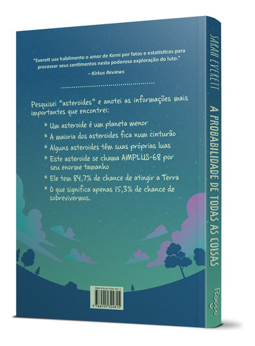 A Probabilidade De Todas As Coisas, De Everett, Sarah. Editorial Rocco, Capa Mole Em Português