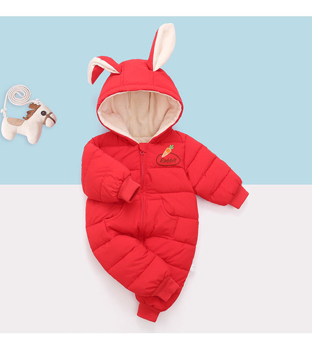 Mameluco Con Gorro Mono Con Capucha De Forro Polar