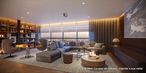 Imagem 15 de 30 de Apartamento Com 4 Dormitórios À Venda Com 413.98m² Por R$ 3.369.000,00 No Bairro Cabral - Curitiba / Pr - M2ca-dh82a
