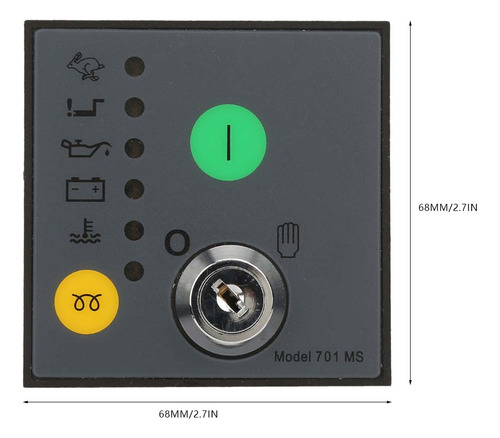 Inicio Manual Del Controlador Del Panel De Control Del Gener