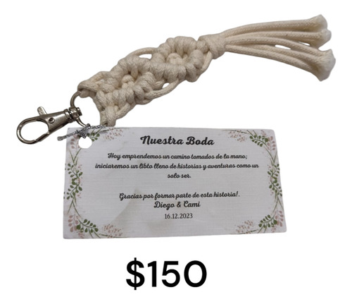 Llaveros Y Suvenires De Macrame Por Mayor