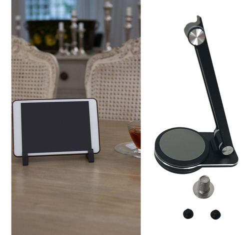 Accesorio De Soporte Para Teléfono Giratorio De Negro