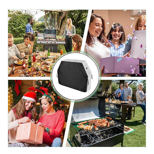 Funda Para Parrilla Impermeable Y Resistente A Los Rayos Uv
