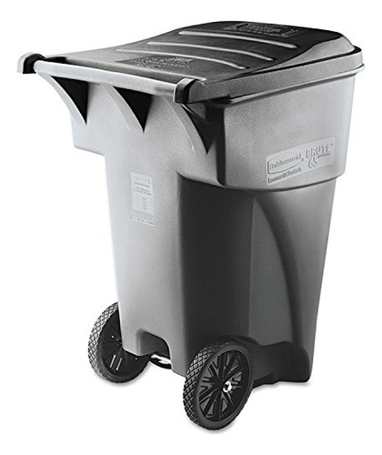 Rubbermaid 9w22gy Brute Rollout Contenedor De Residuos Resi