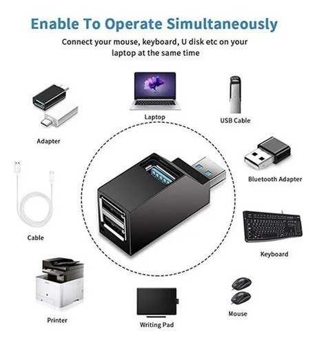 Divisor De Concentrador Usb Delysia King