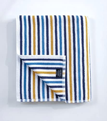Toalla Rayas Arconiz Multicolor Premium, 100% Algodón Turco