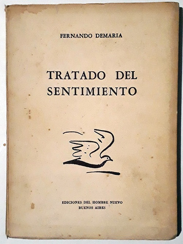 Libro De Fernando Demaria : Tratado Del Sentimiento