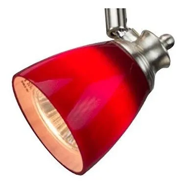 Luz De Riel Ajustable De 4 Luces, Acabado De Acero Cepi...