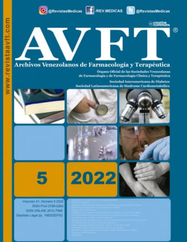 Avft Archivos Venezolanos De Farmacologia Y Terapeutica: Avf