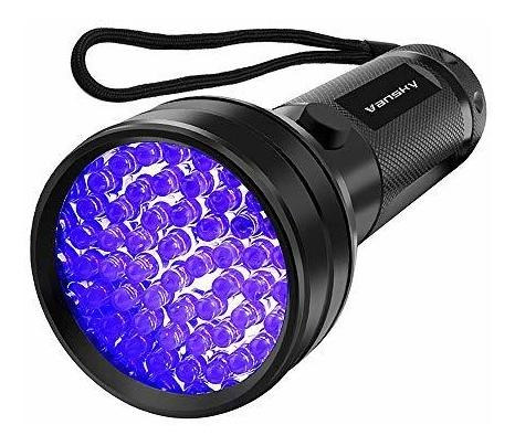 Linterna Uv Luces Uv De Luz Negra, Vansky 51 Led Detector De